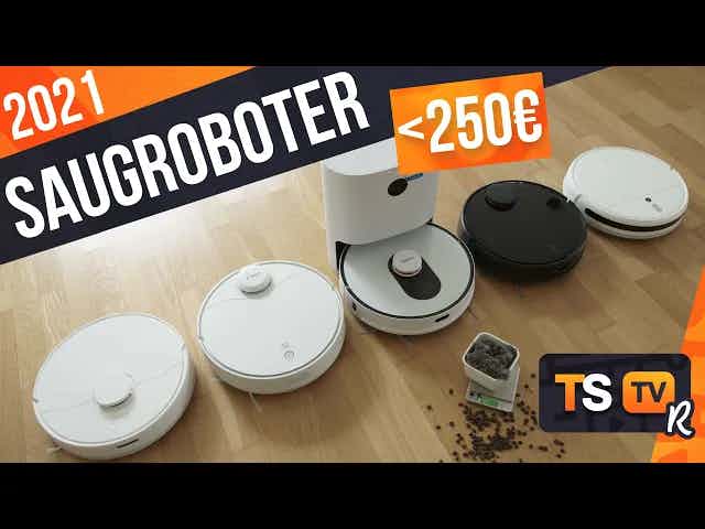 SAUGROBOTER TEST 2021 (Günstig) ► Die TOP 5 besten Staubsauger Roboter unter 250€ im Vergleich
