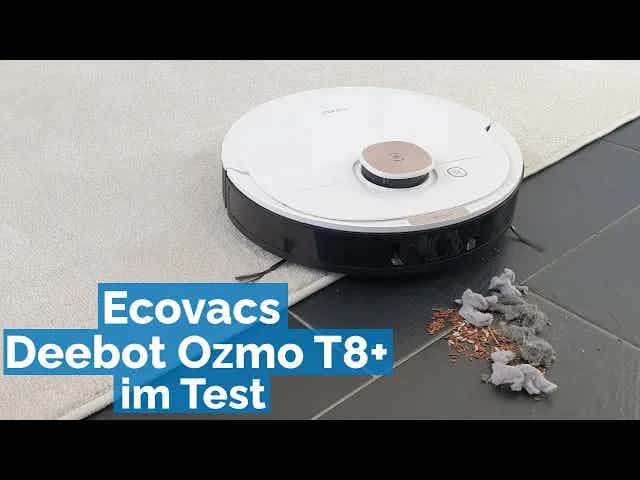 Ecovacs Deebot Ozmo T8+ im Test - Kann der hochmoderne Hybridroboter abliefern?