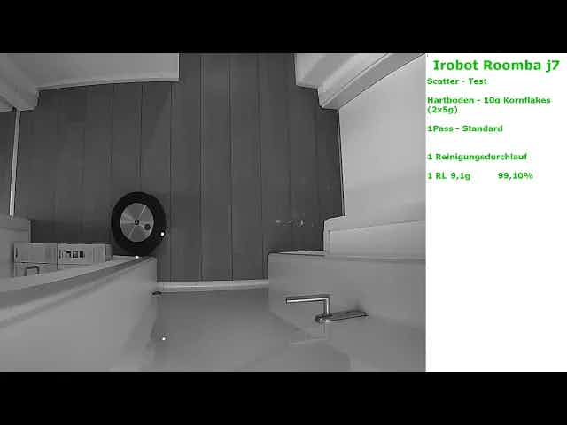 iRobot Roomba j7 j7+ Test der Saugleistung auf Hartboden und Teppich - so gut wie ein i7?