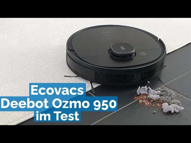 Ecovacs Deebot Ozmo 950 Saugroboter im Test - Hat der Hersteller zu viel versprochen?