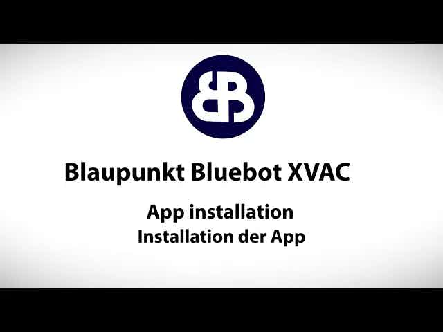How to install the Blaupunkt Bluebot XVAC