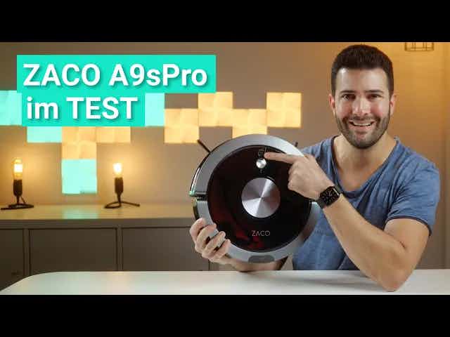 ZACO A9s Pro im Test - Was leistet der 400€ teure, extrem flache Saugroboter mit Kameranavigation?