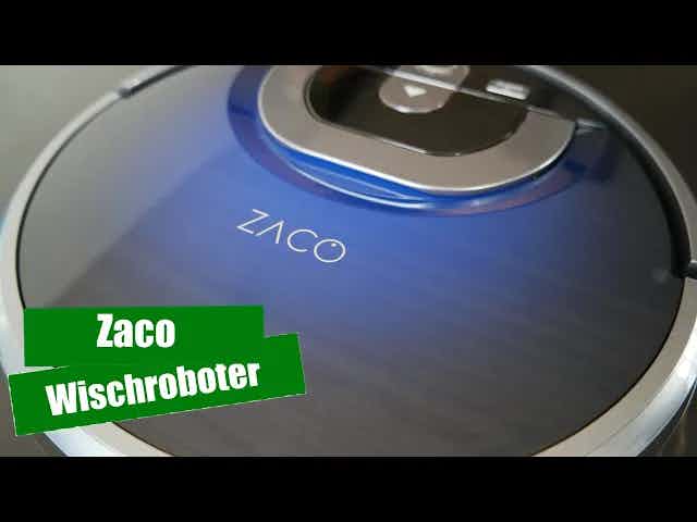 Zaco W450 - Freundlicher Wischroboter mit Pflegeaufwand