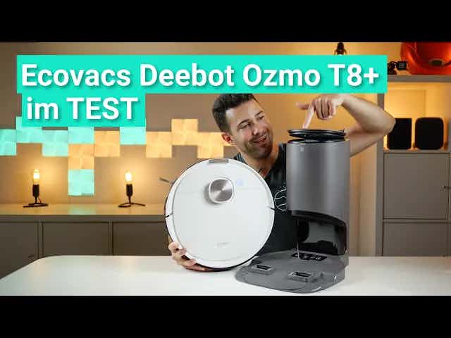 Ecovacs Deebot Ozmo T8+ im Test - Der Saugroboter mit der BESTEN HINDERNISERKENNUNG!