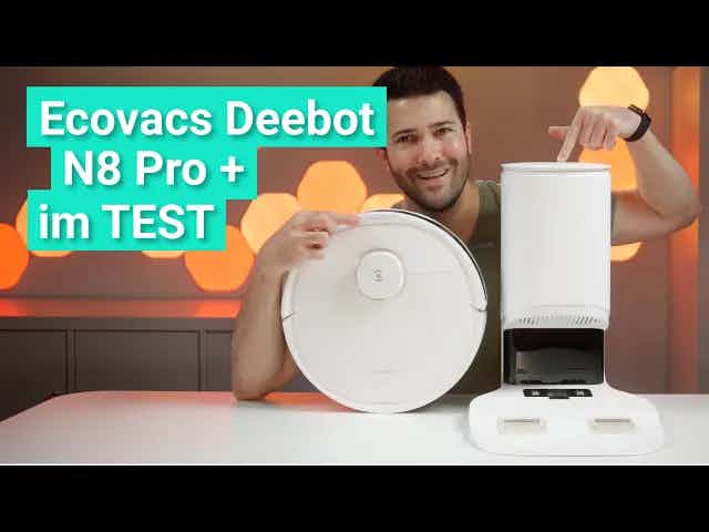 Ecovacs Deebot N8 Pro+ im Test - Der kleine T8 Saugroboter mit Oberklasse-Merkmalen!